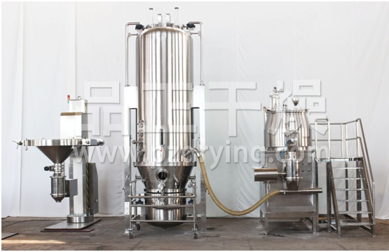 新型固体制剂制粒干燥连线