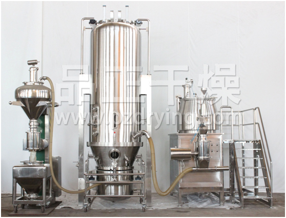 新型固体制剂制粒干燥连线