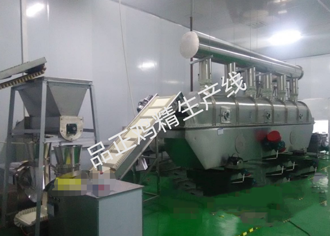 某客户鸡精生产线正式投入生产，好评不断！